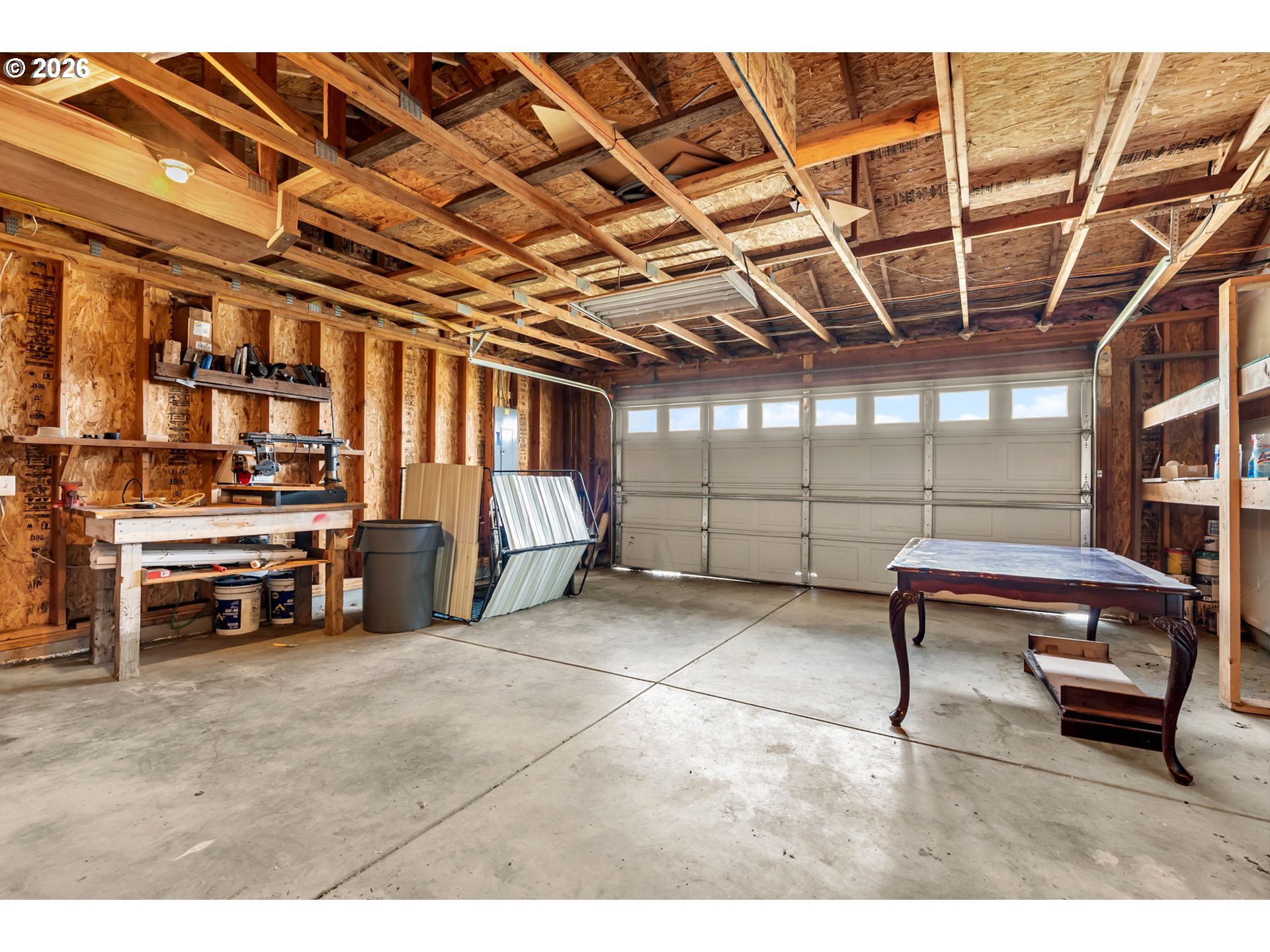 100 Grace Way Goldendale, WA 98620 - Photo 19 of 48 a view of a garage with furniture