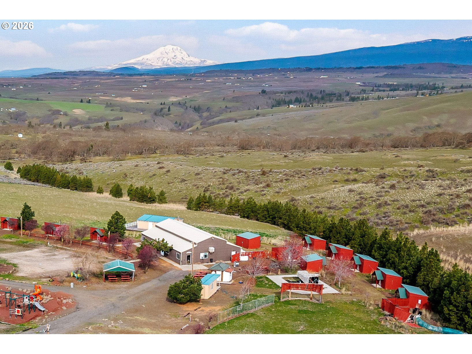 100 Grace Way Goldendale, WA 98620 - Photo 24 of 48 a view of lake with mountain