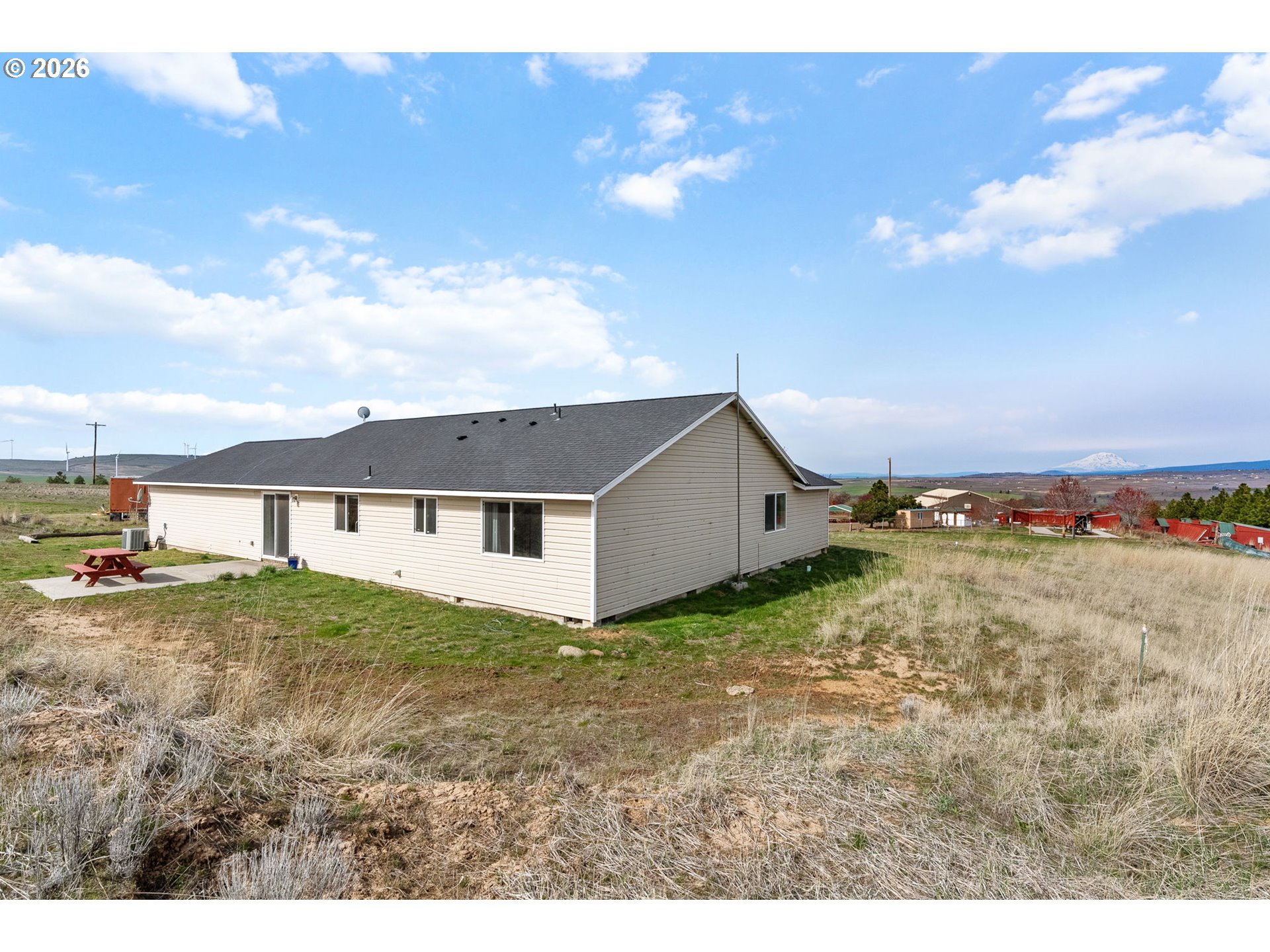 100 Grace Way Goldendale, WA 98620 - Photo 45 of 48 a view of a house with a backyard