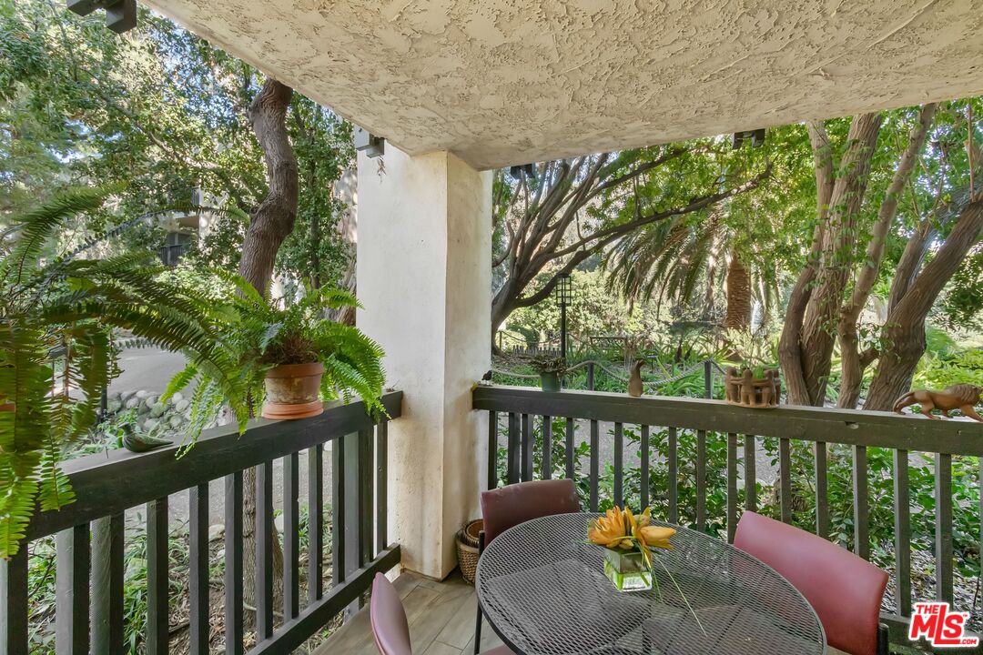 8103 Raintree Circle Culver City, CA 90230 - Photo 12 of 35 a view of a balcony with furniture