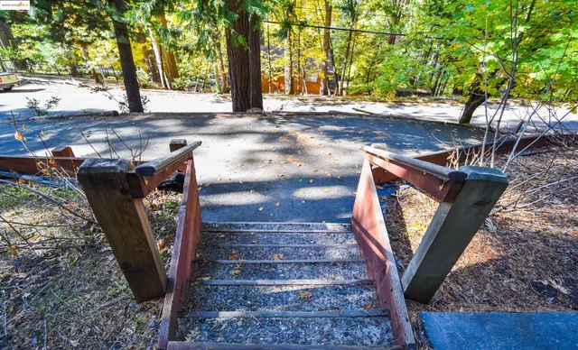 a view of outdoor space and deck
