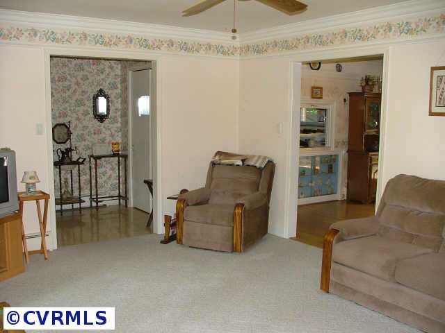11512 Ridge Road Hopewell, VA 23860 - Photo 4 of 8 Other - Foyer w/cedar lined coat closet. Large living rm. joins dining room.