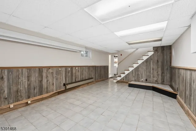 a view of an entryway with stairs