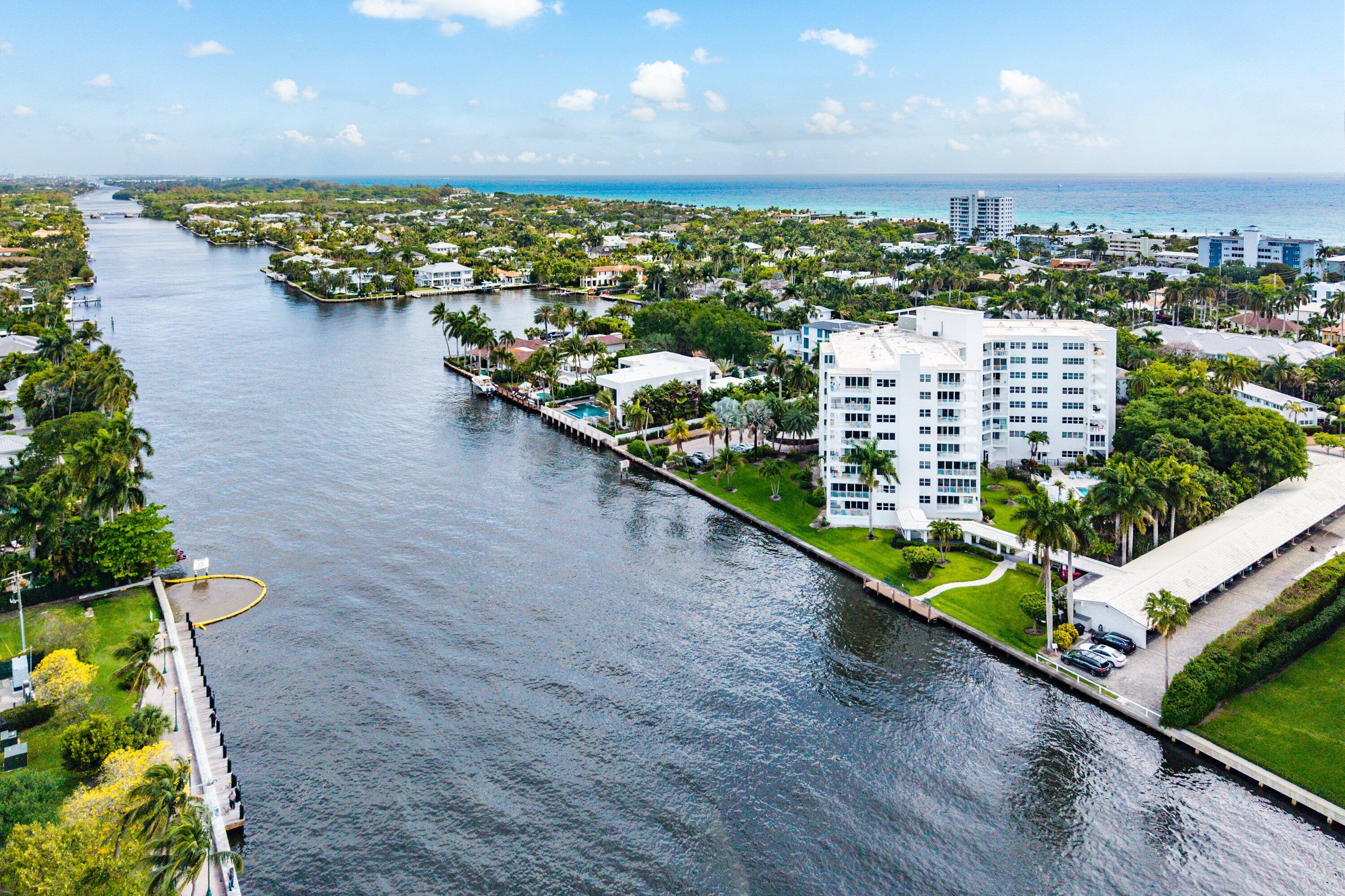 1000 Lowry Street, Unit 5D Delray Beach, FL 33483 - Photo 30 of 31 Aerial of Complex