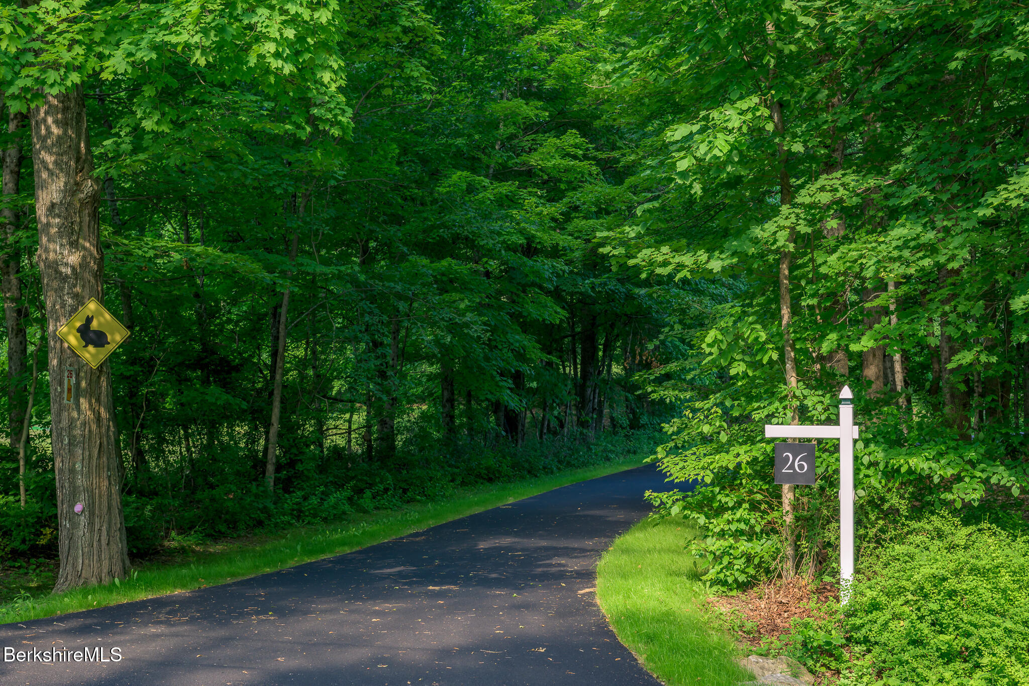 26 North Egremont Road Alford, MA 01230 - Photo 42 of 44 ENTRANCE TO THE DRIVEWAY