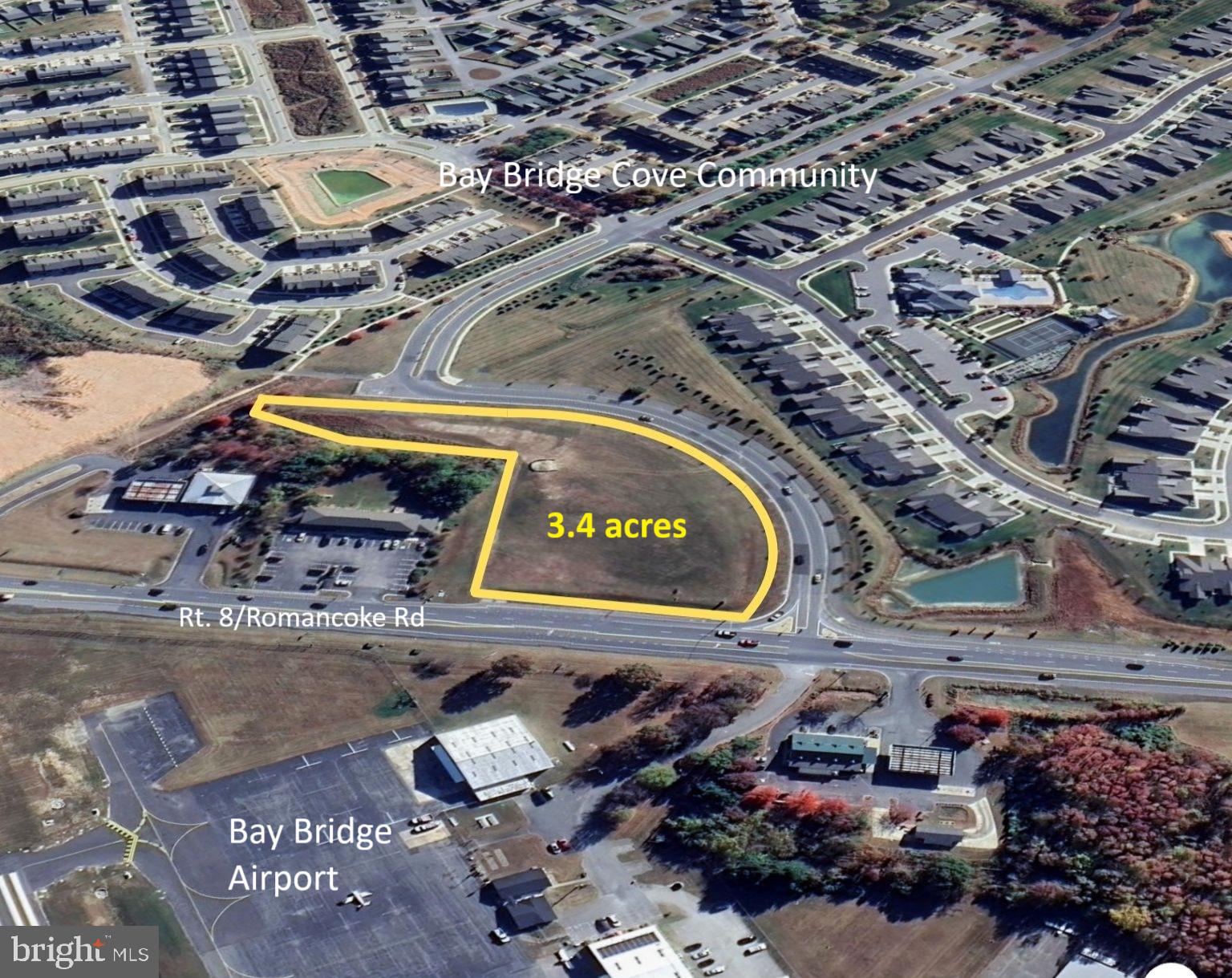 Aerial Photo with landmarks