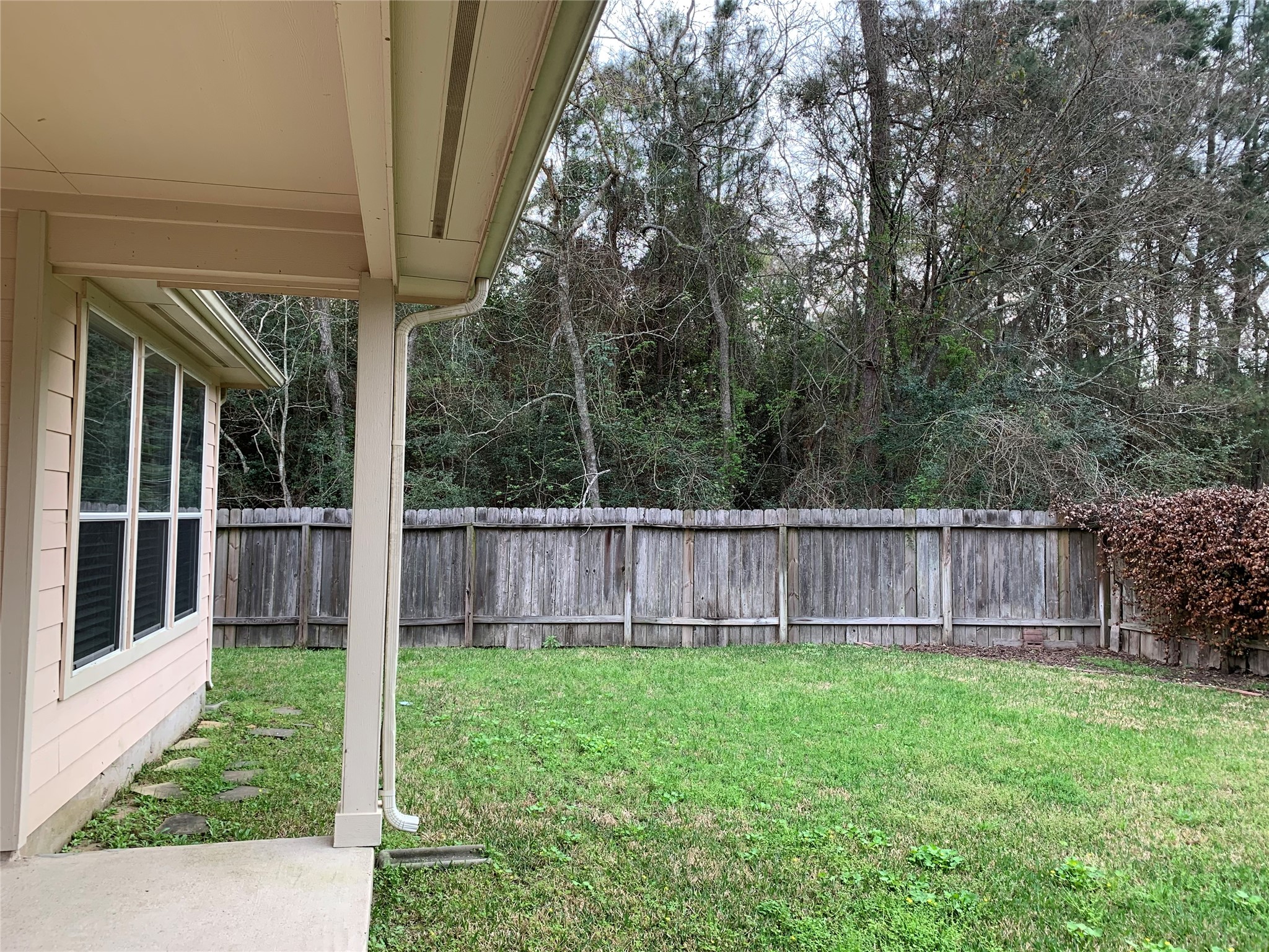 46 Patina Pines Court Spring, TX 77381 - Photo 26 of 30 Totally private backyard next to a Woodlands Natural reserve.