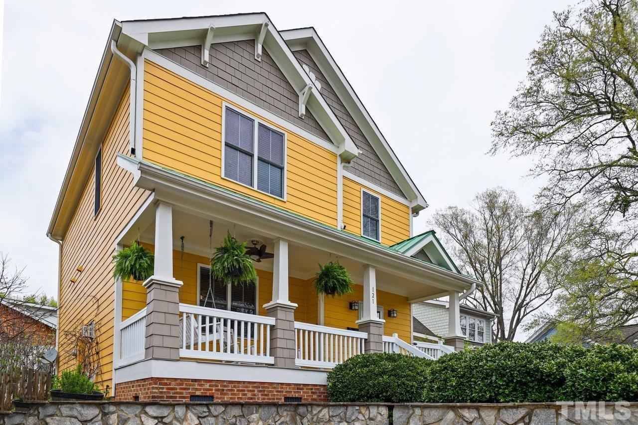 121 East Seeman Street Durham, NC 27701 - Photo 31 of 31 a front view of a house with a porch