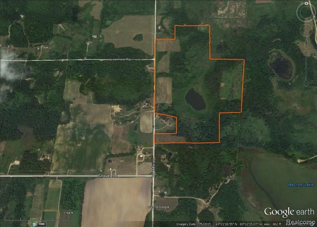 5365 South Phillips Road Clifford, MI 48727 - Photo 14 of 19 phillips aerial.jpg