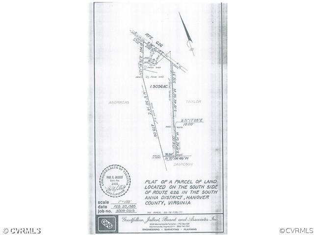 11287 Elmont Road Ashland, VA 23005 - Photo 18 of 18 Plat Map