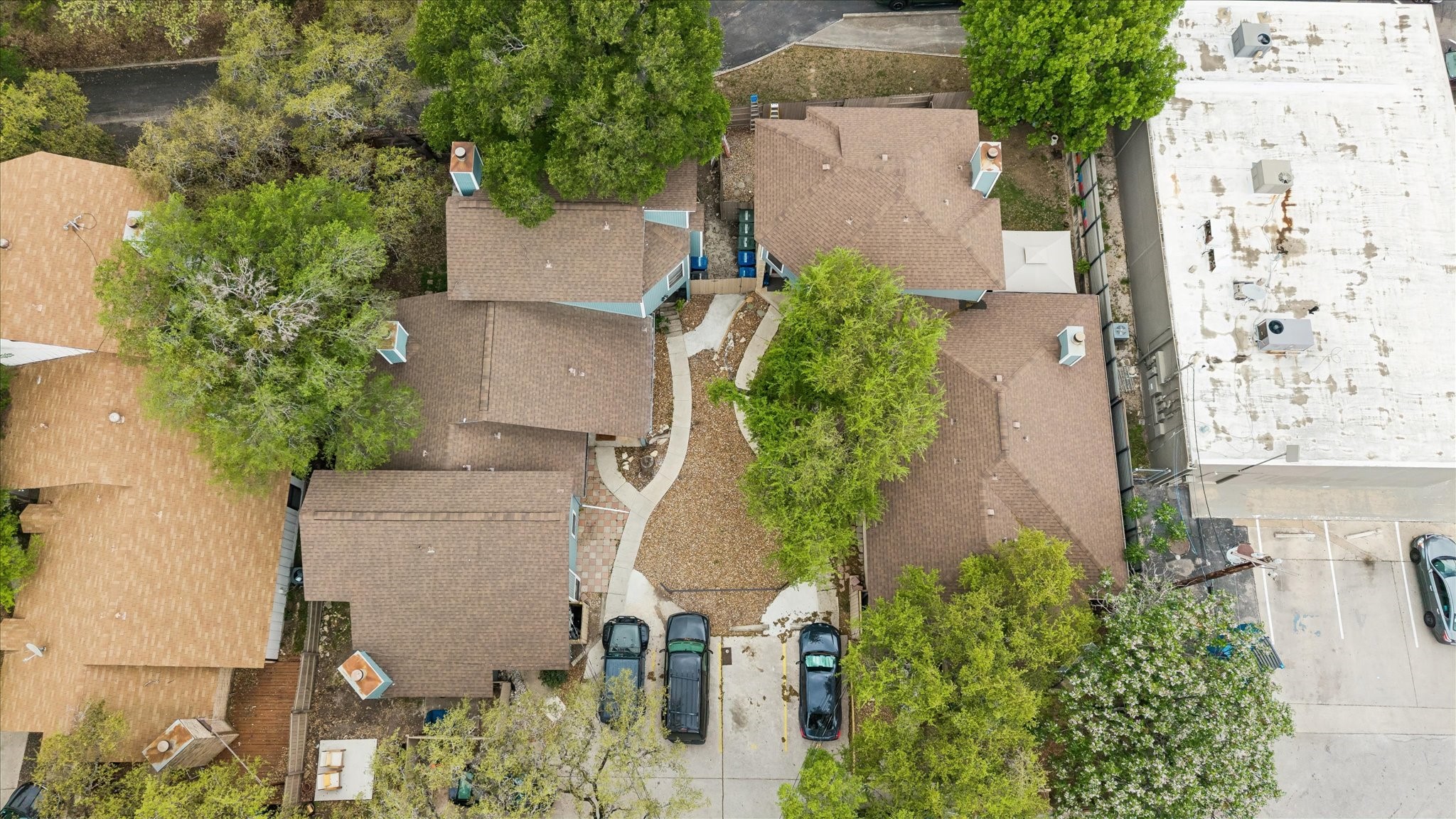 13533 George Road San Antonio, TX 78230 - Photo 32 of 34 an aerial view of a house with outdoor space