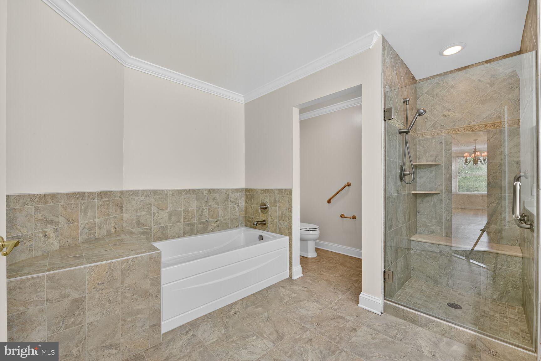 11776 Stratford House Place, Unit 507 Reston, VA 20190 - Photo 22 of 40 a bathroom with a bathtub and a shower