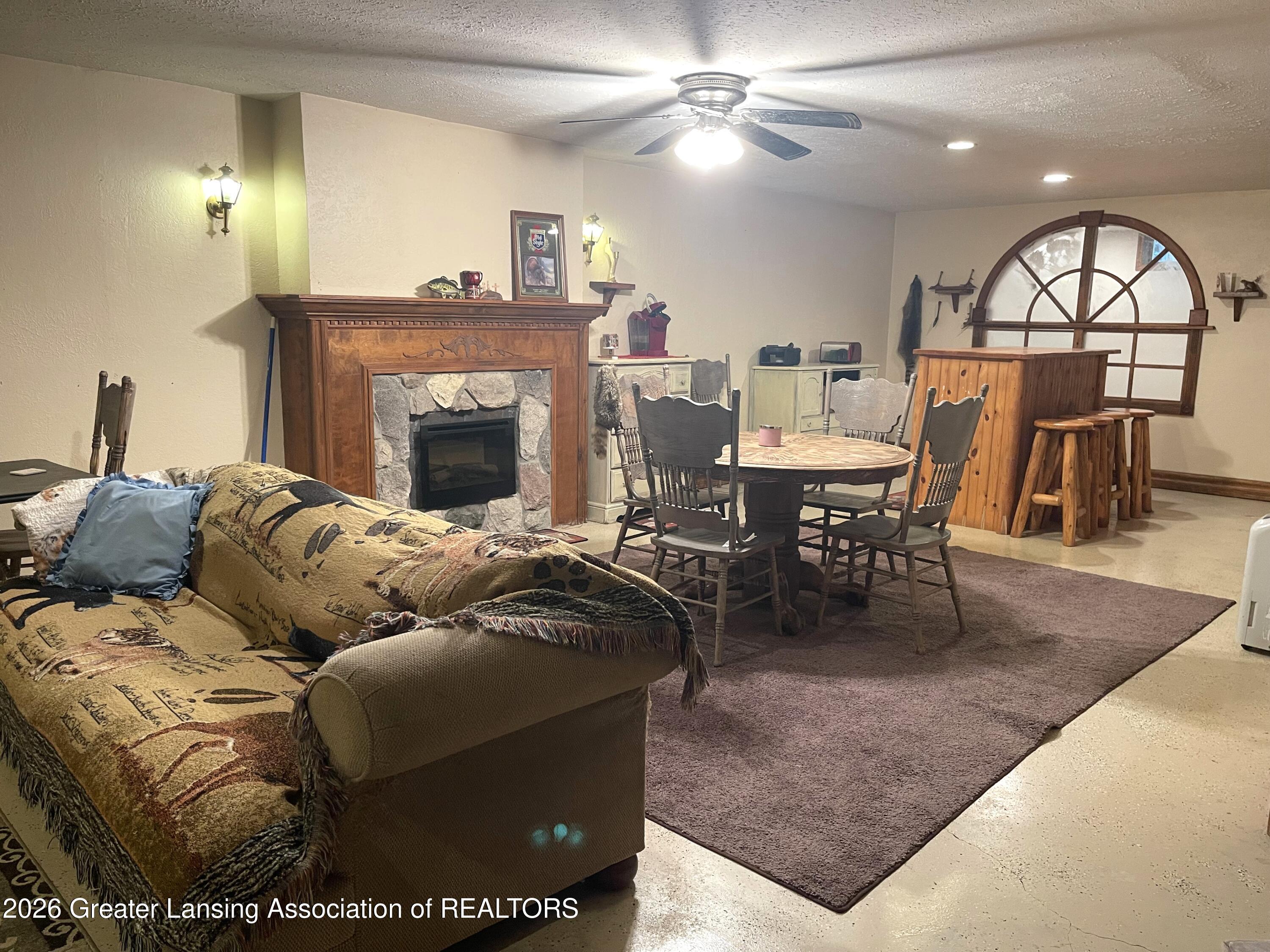4211 South Lyons Road Lyons, MI 48851 - Photo 23 of 30 Family Room Basement
