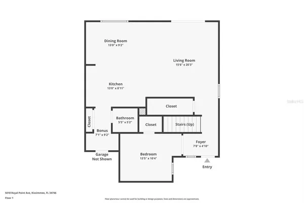 $425,000 | 5018 Royal Point Avenue, Kissimmee, FL 34746