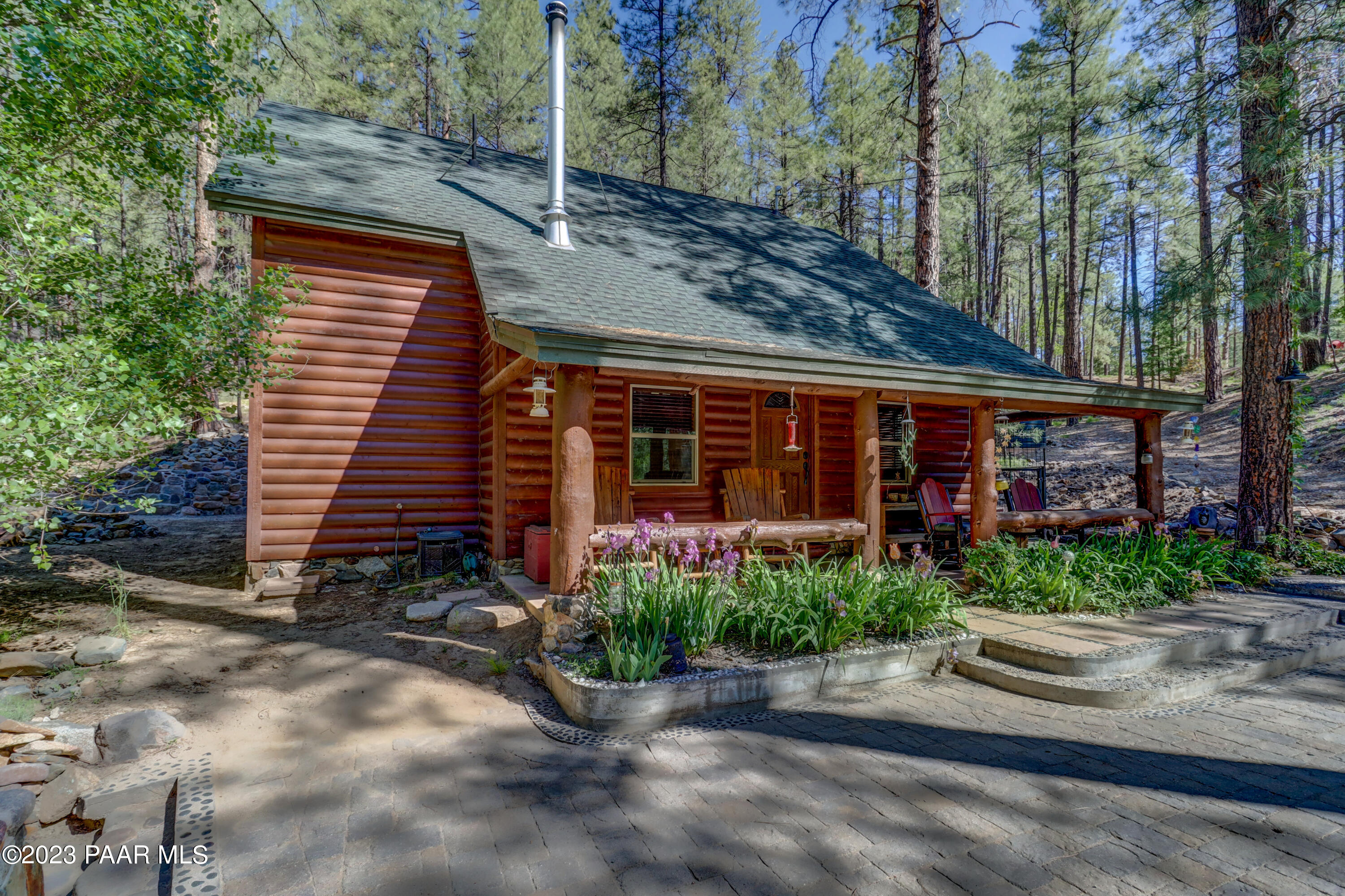 4344 East Sheldon Road Prescott, AZ 86303 - Photo 28 of 39 029_Front of Cabin