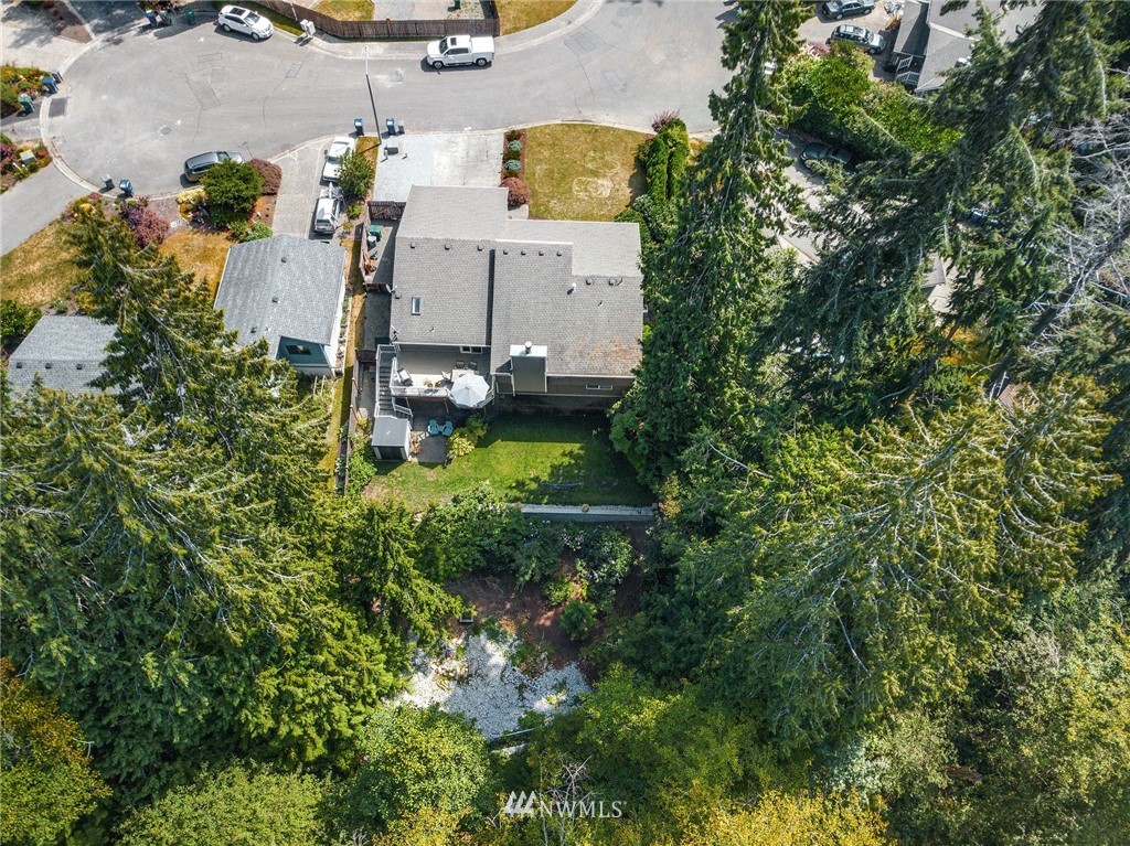 1912 169th Place Southeast Bothell, WA 98012 - Photo 34 of 40 an aerial view of a house with a yard