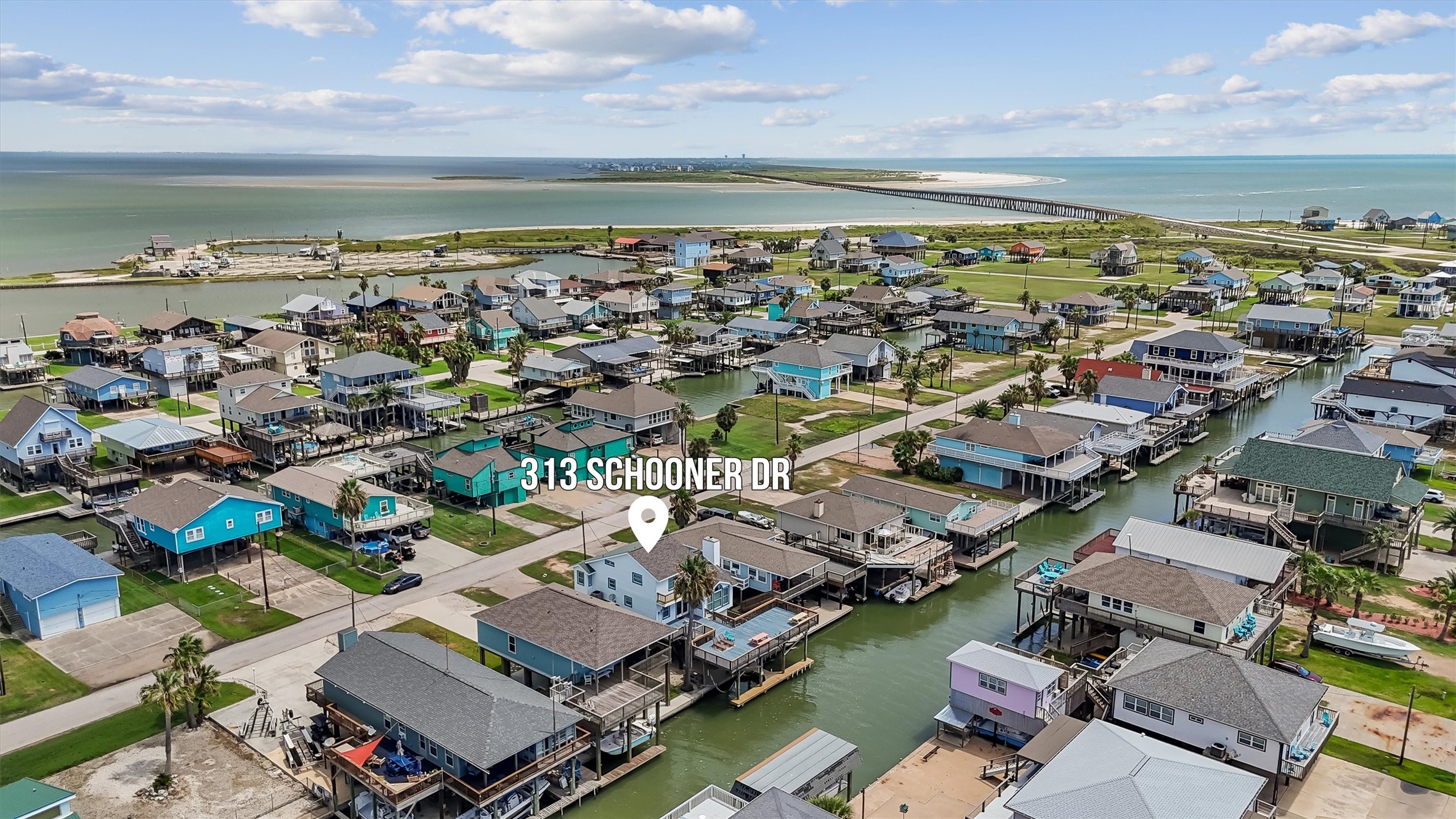 313 Schooner Drive Freeport, TX 77541 - Photo 25 of 30 a view of city and ocean