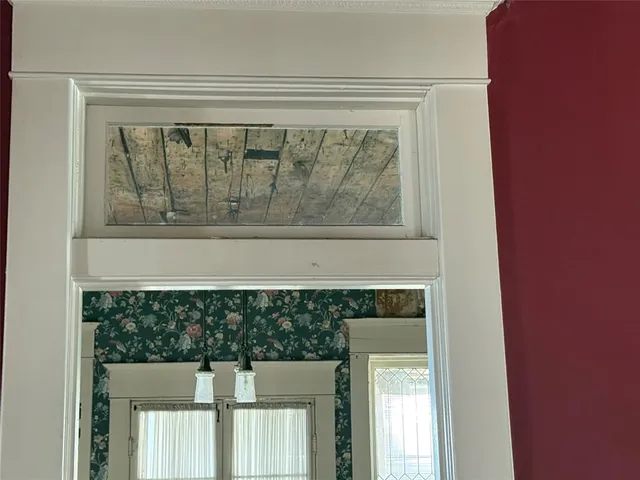 a view of a entryway