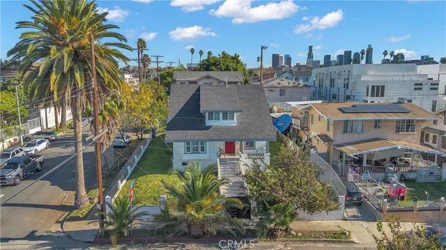 a view of a city in the middle of a city