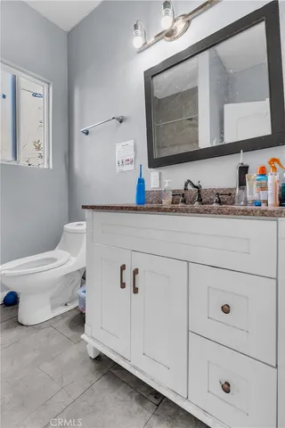 a bathroom with a tub