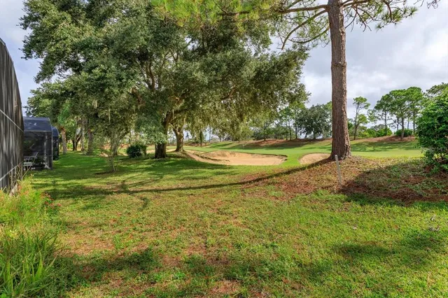 a view of a golf course