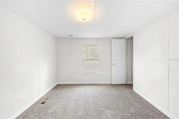 a view of empty room