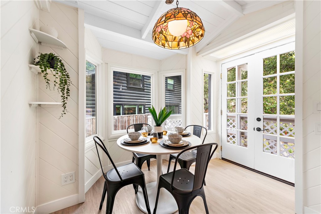 29229 Hazel Bell Drive Silverado, CA 92676 - Photo 12 of 39 a view of a dining room with furniture window and outside view