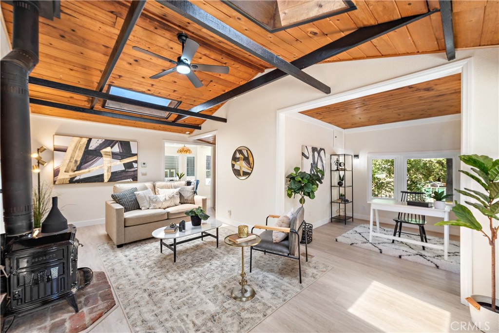 29229 Hazel Bell Drive Silverado, CA 92676 - Photo 5 of 39 a living room with furniture and a large window