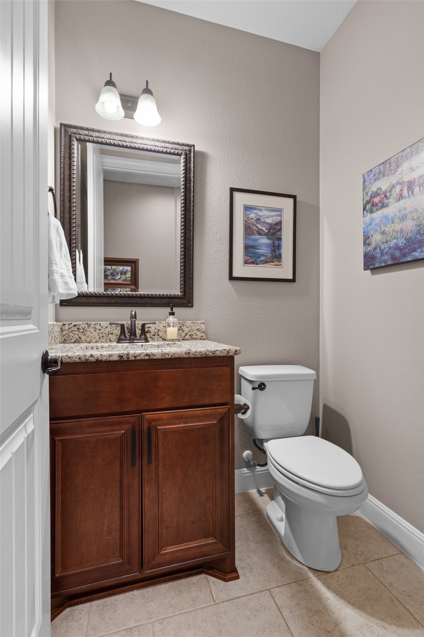 164 Milestone Road Liberty Hill, TX 78642 - Photo 20 of 40 Bathroom on main floor right off secondary bedroom