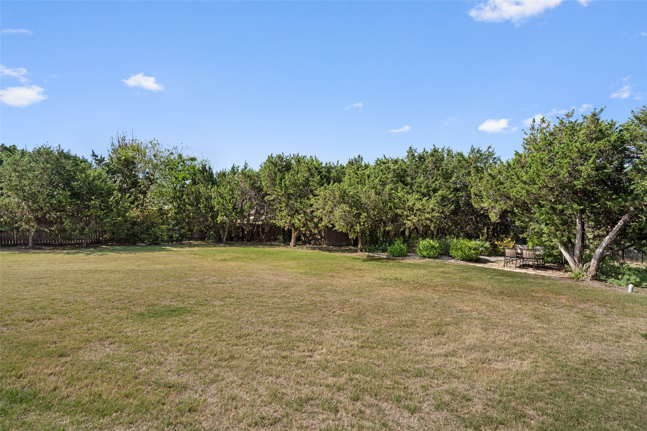 164 Milestone Road Liberty Hill, TX 78642 - Photo 31 of 40 Huge yard ready for you to put your stamp on it...plenty of room for a pool!