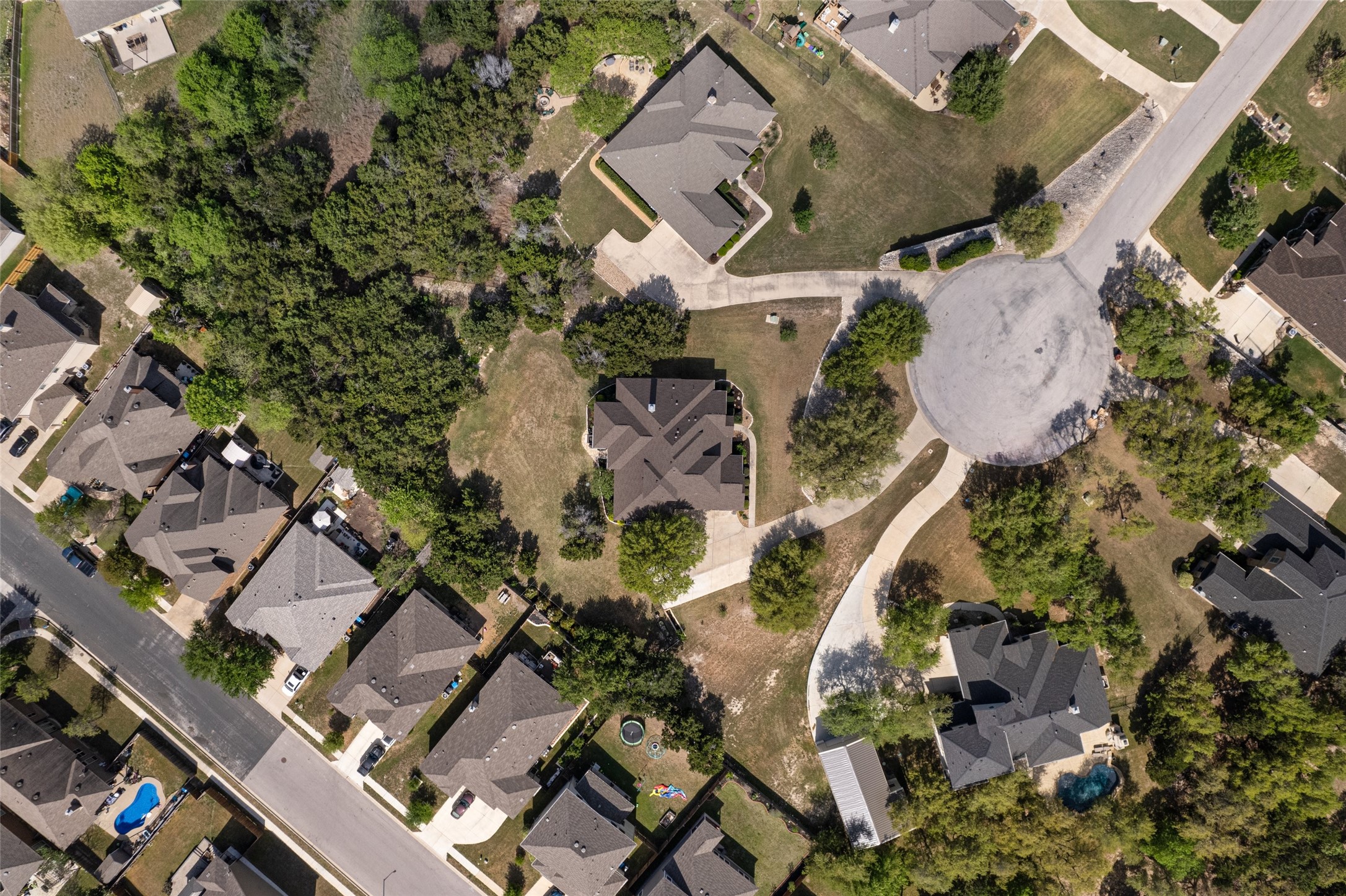 164 Milestone Road Liberty Hill, TX 78642 - Photo 36 of 40 Aerial view of residential area