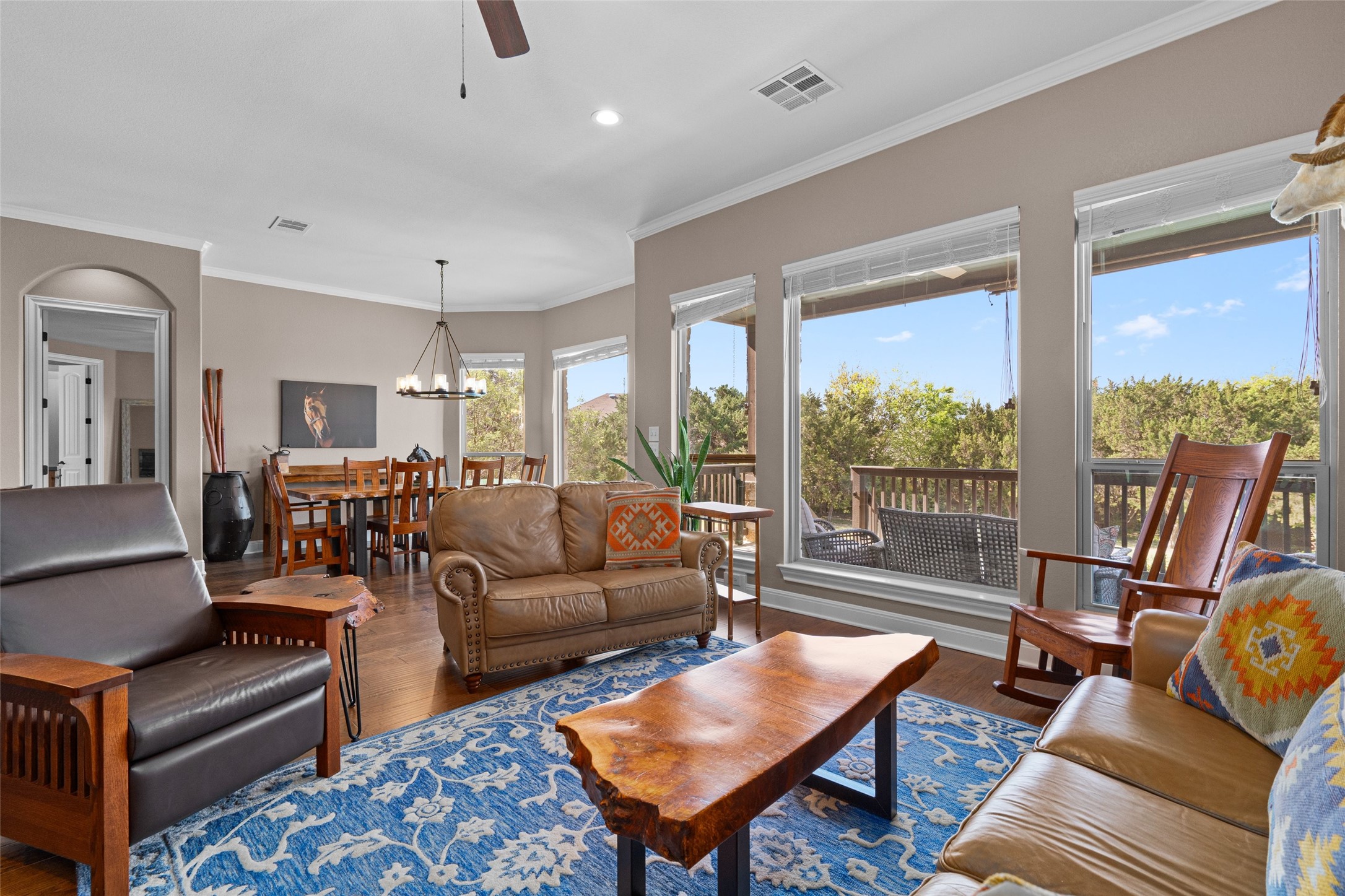 164 Milestone Road Liberty Hill, TX 78642 - Photo 9 of 40 Spacious living area