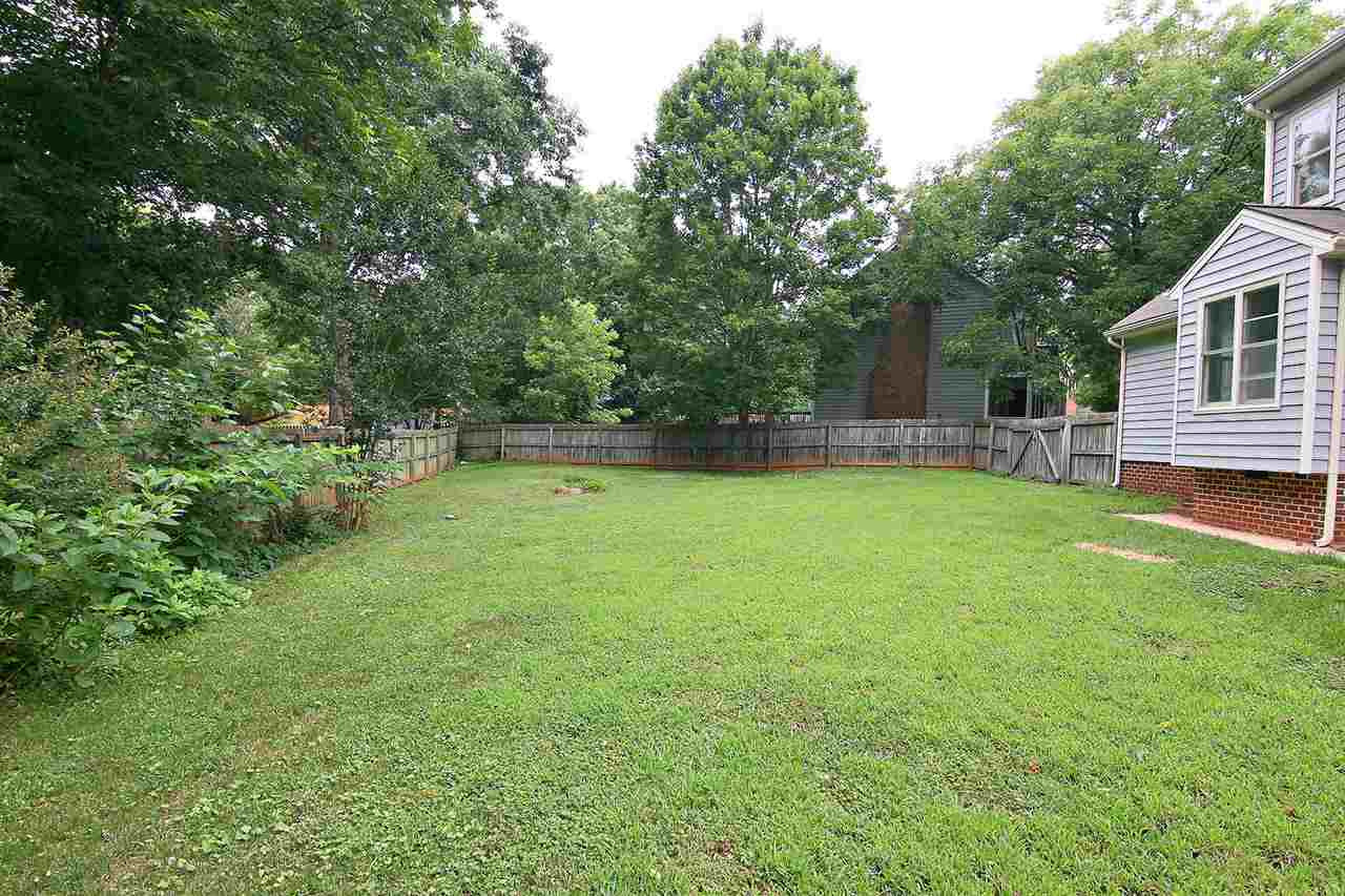 6117 Iris Drive Raleigh, NC 27612 - Photo 24 of 25 Back Yard