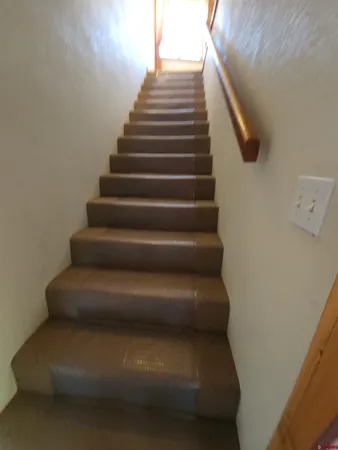 a view of a lake with mountain