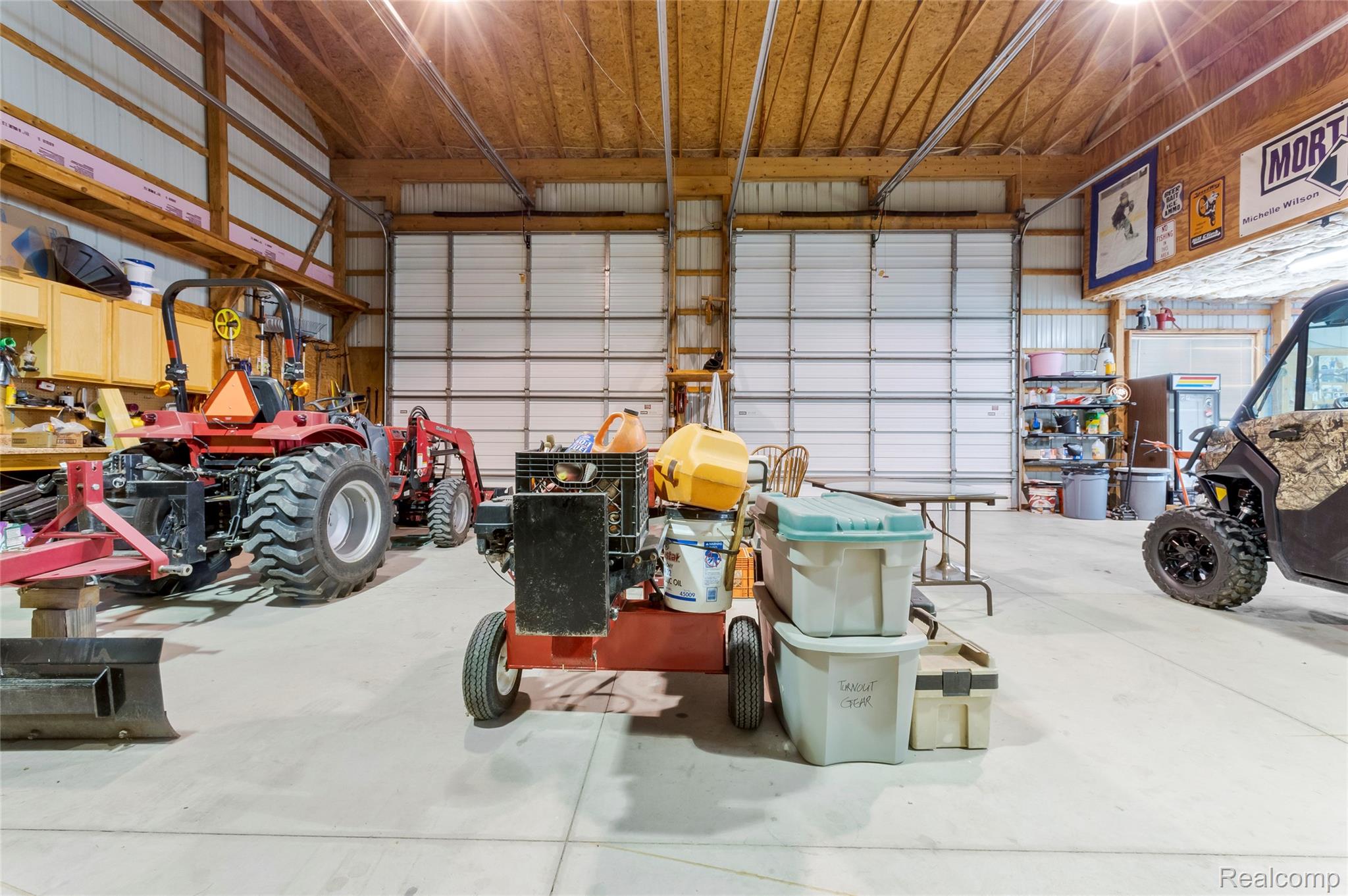 13085 Rohn Road Fenton, MI 48430 - Photo 36 of 52 pole barn featuring metal wall