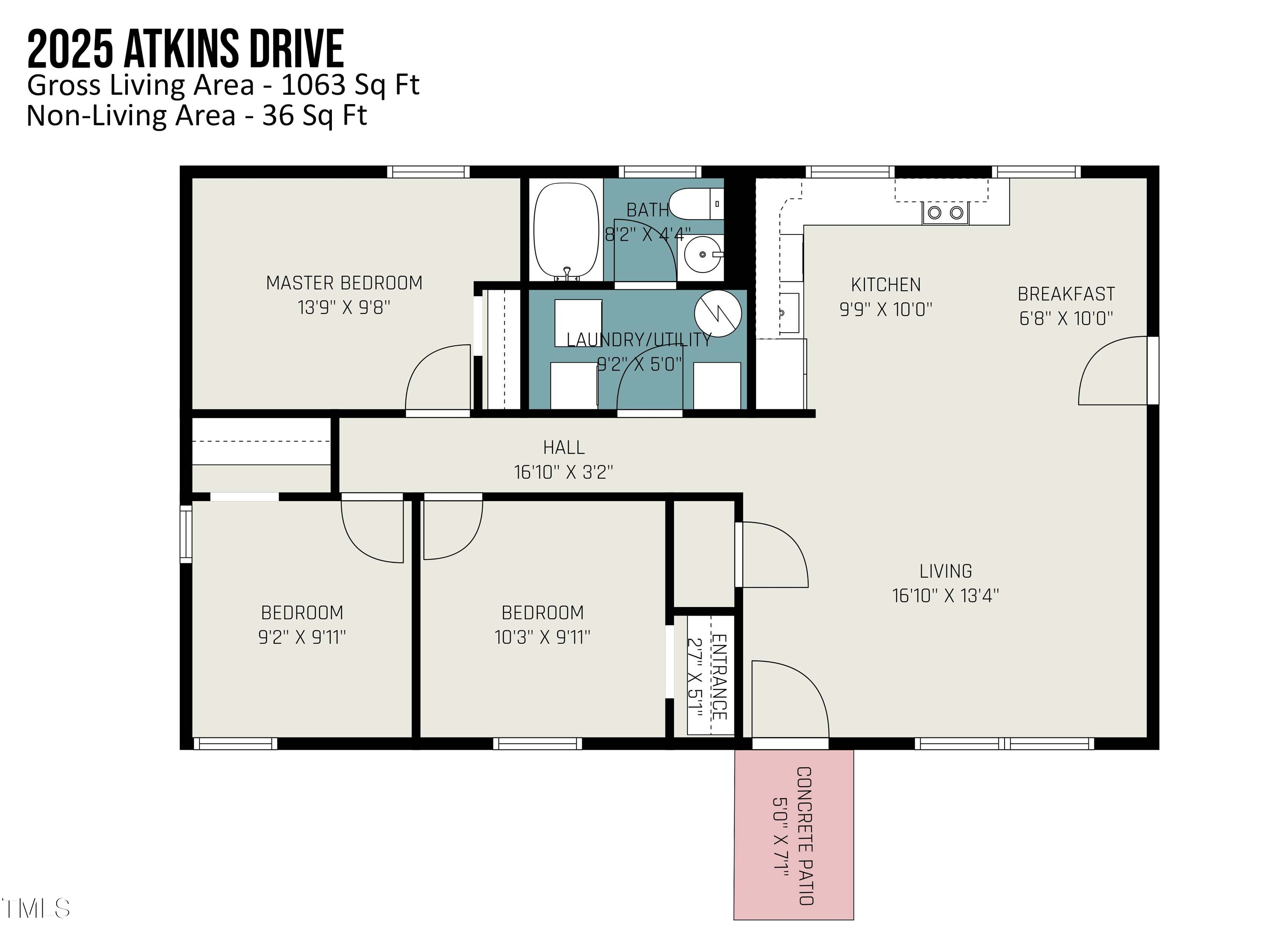 2025 Atkins Drive Raleigh, NC 27610 - Photo 18 of 19