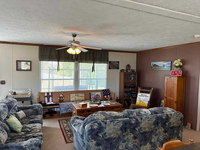 a bed room with furniture and a window
