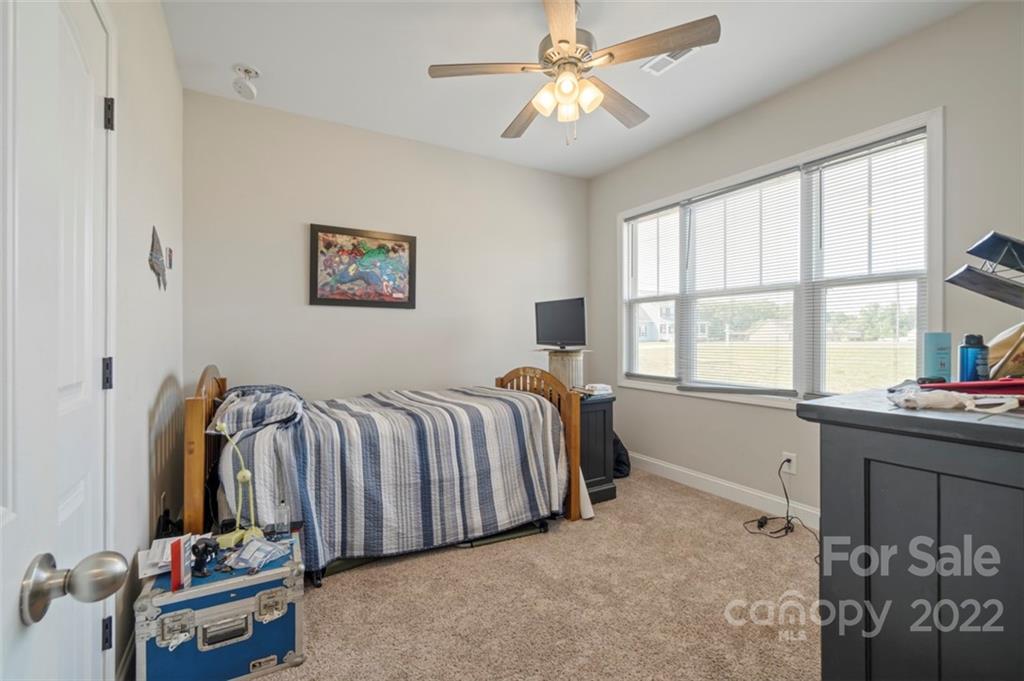 3269 Evondale Road Crouse, NC 28033 - Photo 22 of 36 a bedroom with a bed and a window