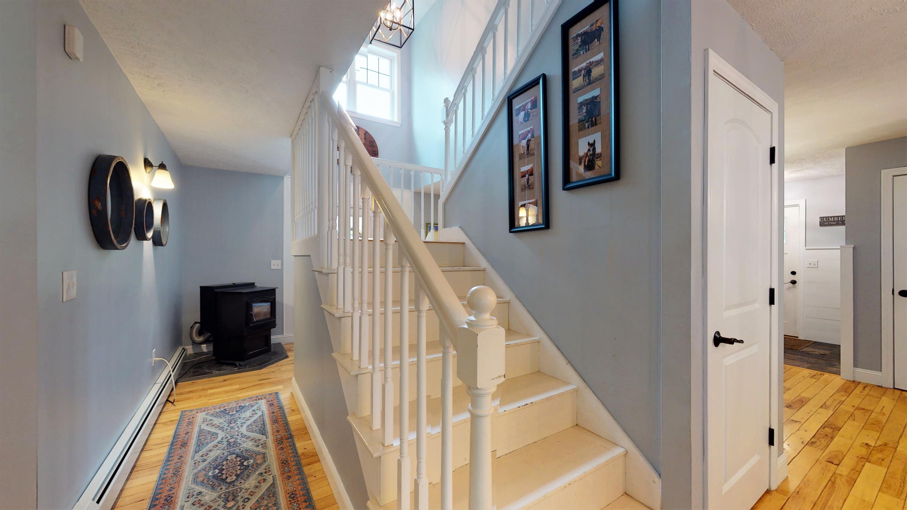 37 Stirling Way Cumberland Center, ME 04021 - Photo 49 of 94 Stairway to 2nd floor