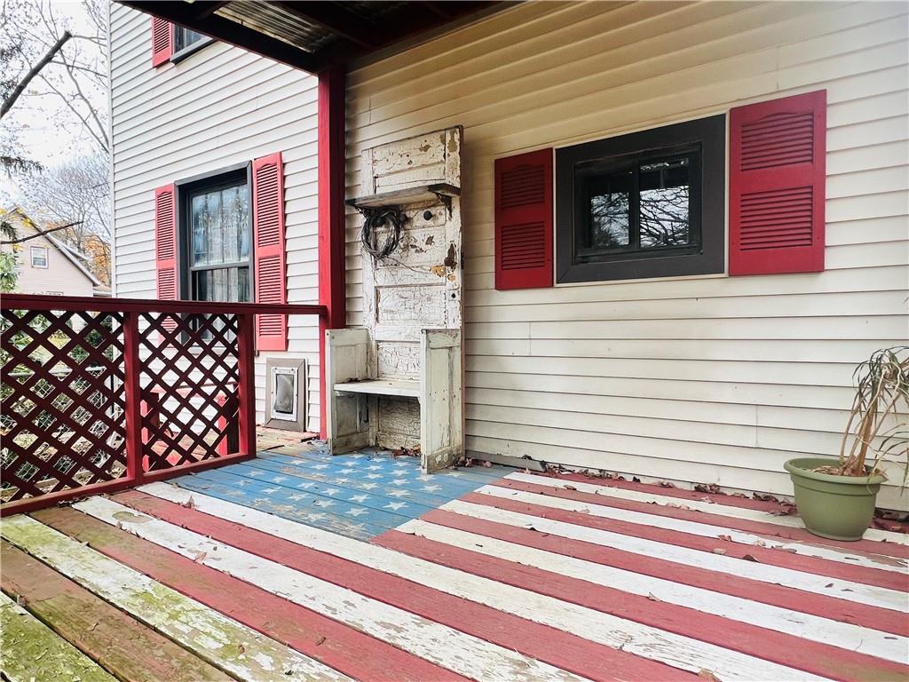 3738 Ellwood Road New Castle, PA 16101 - Photo 22 of 27 a view of a house with entryway and wooden floor