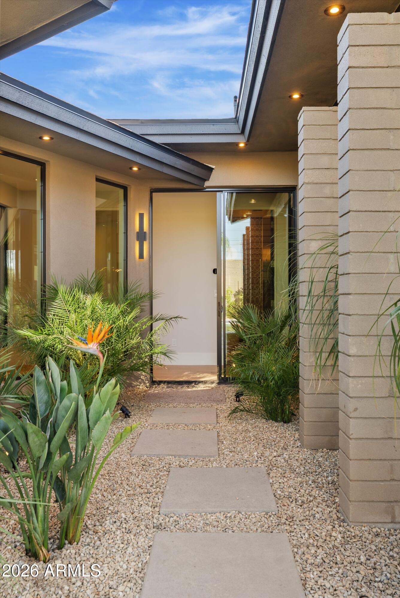 4610 East Flower Street Phoenix, AZ 85018 - Photo 25 of 41 Private Courtyard to Rear Yard
