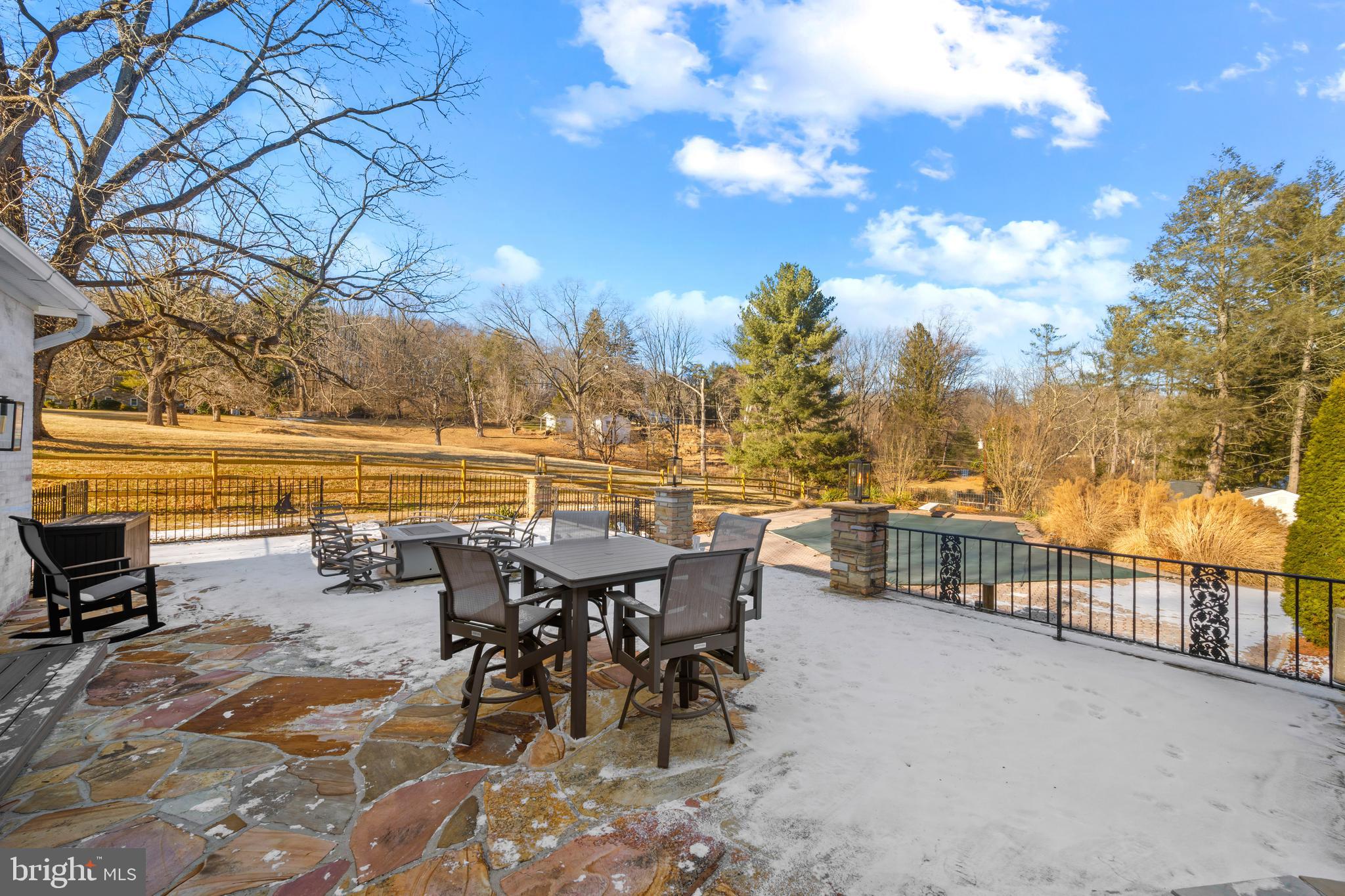11308 Old Carriage Road Glen Arm, MD 21057 - Photo 48 of 52 Terrace Patio with access from Kitchen and Primary