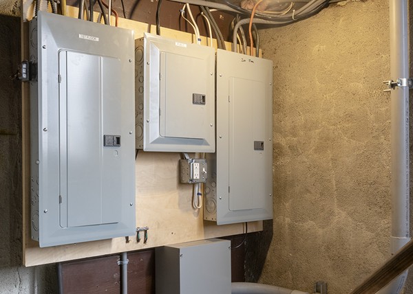 223 Ferry Street Everett, MA 02149 - Photo 24 of 24 a bathroom with a shower and a mirror