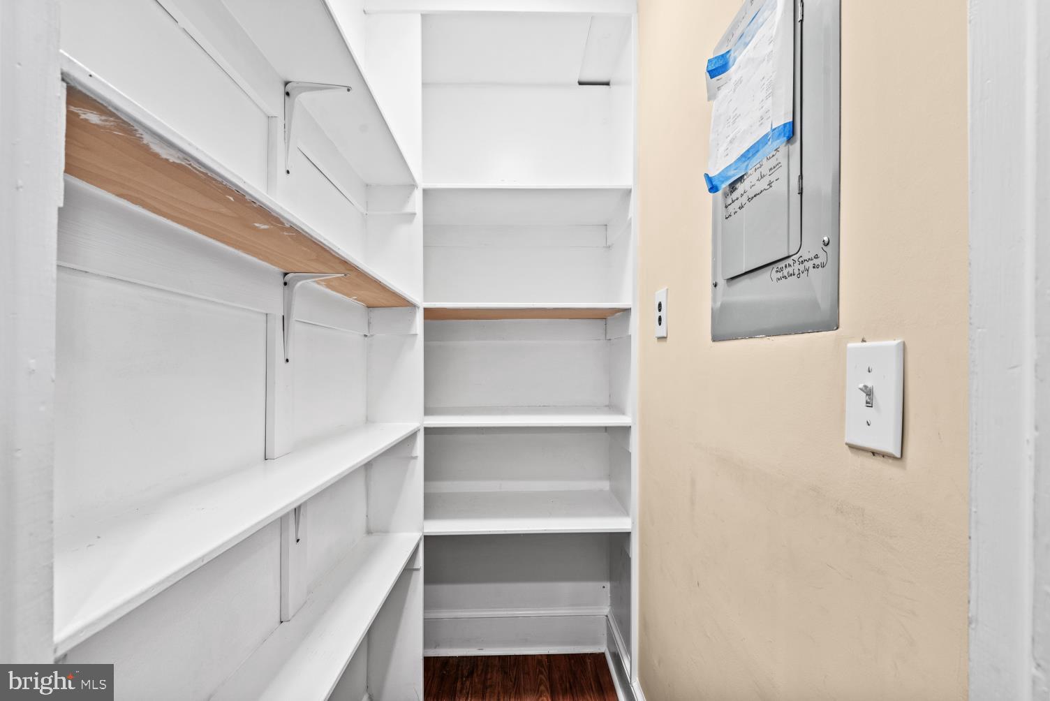 149 Rectory Road Montross, VA 22520 - Photo 16 of 42 a view of walk in closet with empty racks