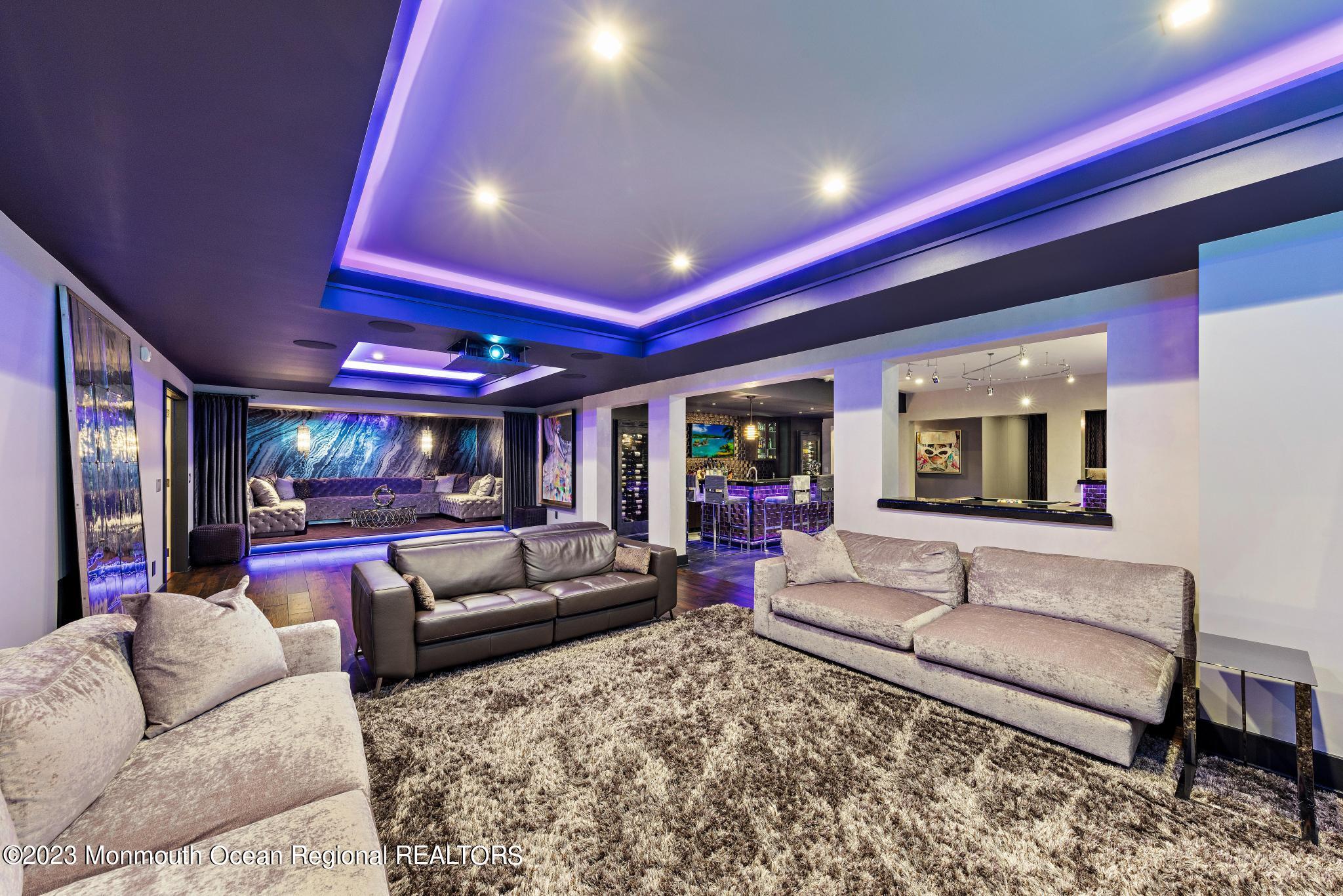 122 Rumson Road Rumson, NJ 07760 - Photo 67 of 100 a living room with furniture and a fireplace