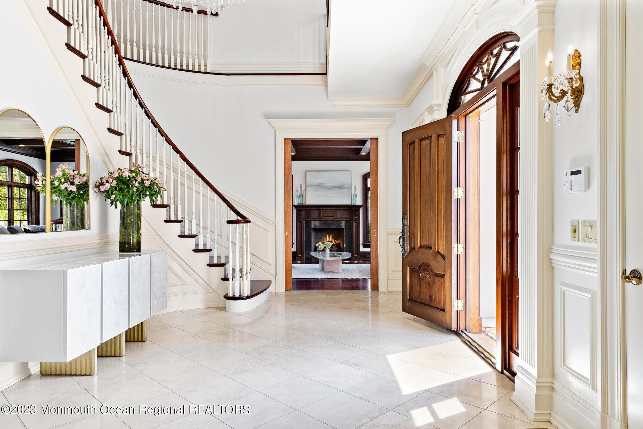 122 Rumson Road Rumson, NJ 07760 - Photo 8 of 100 a view of an entryway with staircase
