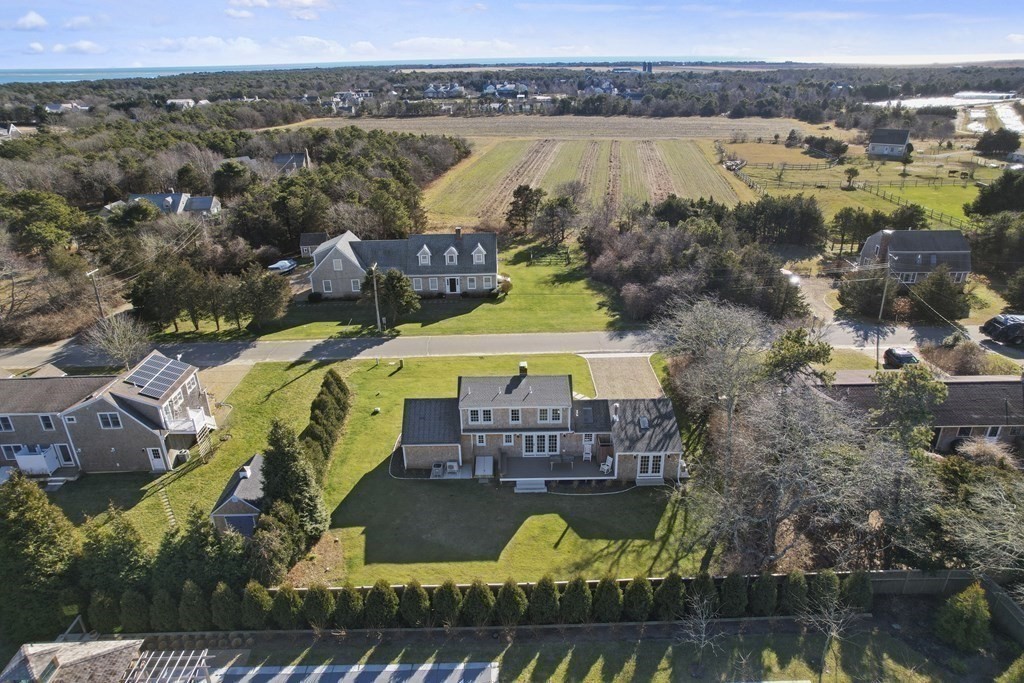 29 Mercier Way Edgartown, MA 02539 - Photo 26 of 29 a view of a swimming pool with a lake view