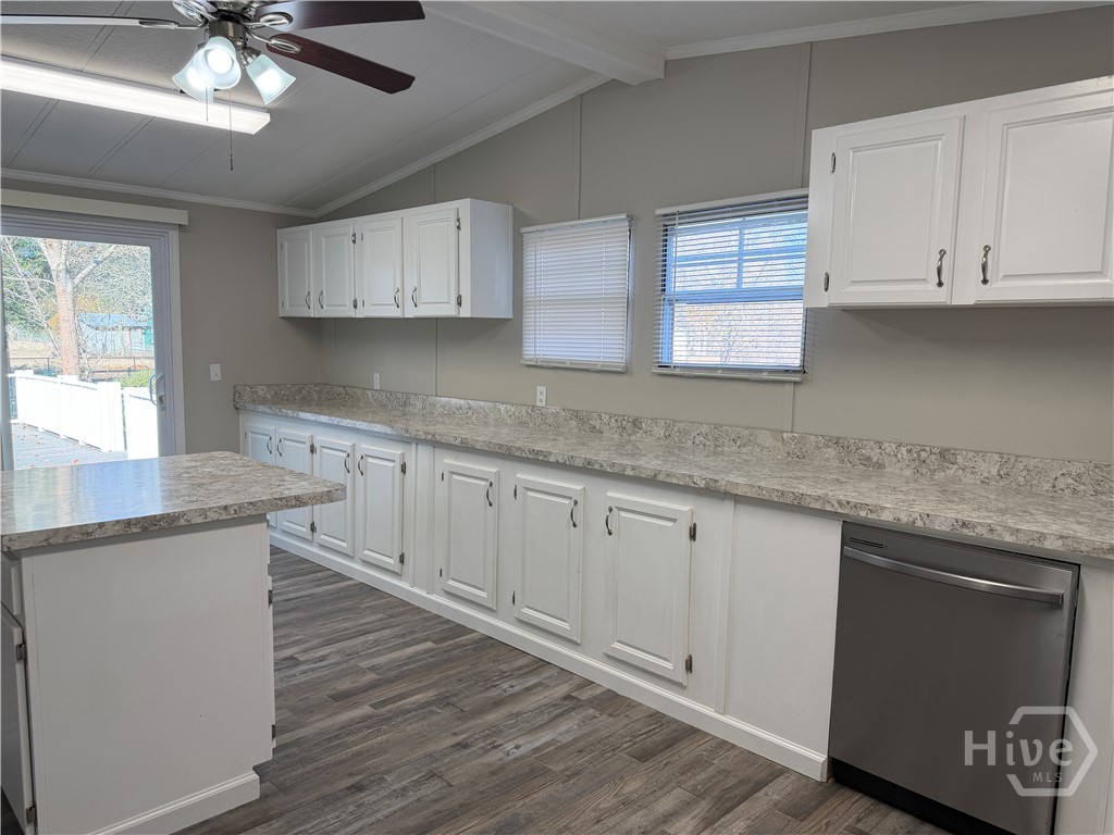 150 Maple Drive Ellabell, GA 31308 - Photo 10 of 42 Kitchen & Sliding Door To Front Deck