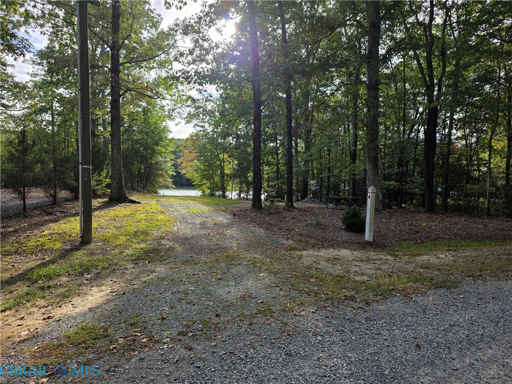 View of dirt / gravel road