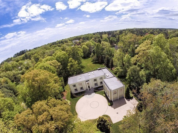 474 Glen Road Weston, MA 02493 - Photo 2 of 30 a aerial view of a house with a yard